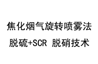 焦化烟气旋转喷雾法脱硫+SCR 脱硝技术